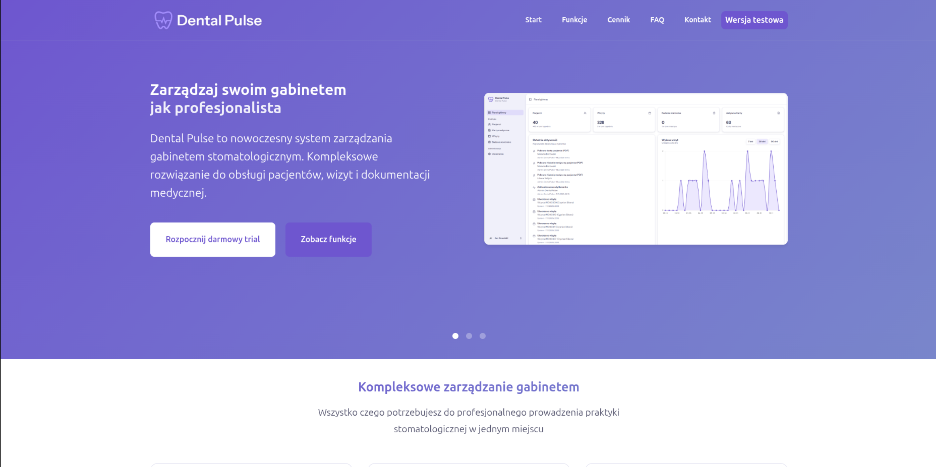 Dental Pulse - System zarządzania gabinetem stomatologicznym